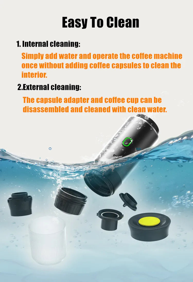 WhirlPress 3-in-1 Portable Coffee Maker