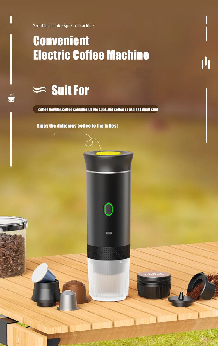 WhirlPress 3-in-1 Portable Coffee Maker