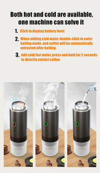 WhirlPress 3-in-1 Portable Coffee Maker